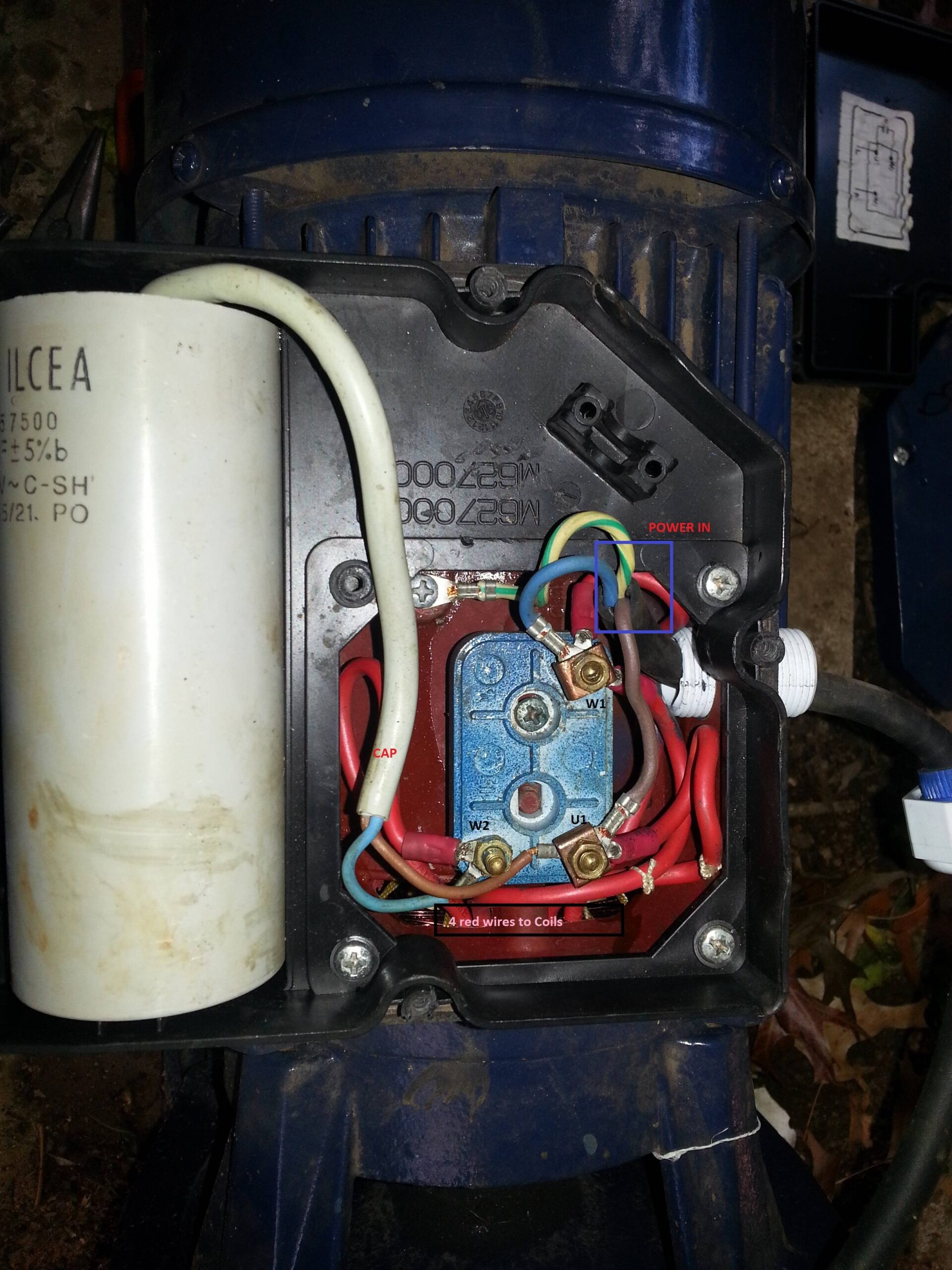 Single Phase Motor Wiring Diagram With Capacitor Start Pdf