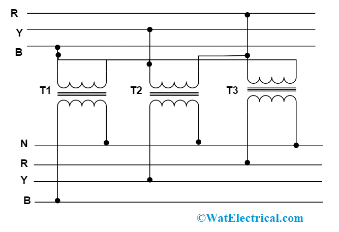 Single Phase To 3 Phase Transformer Wiring