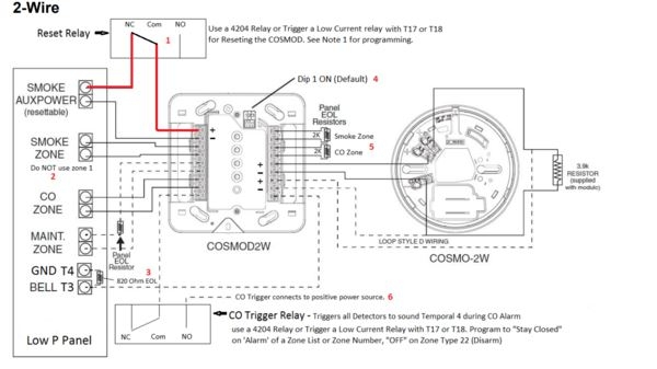Smoke Detector Relay Wiring Diagram