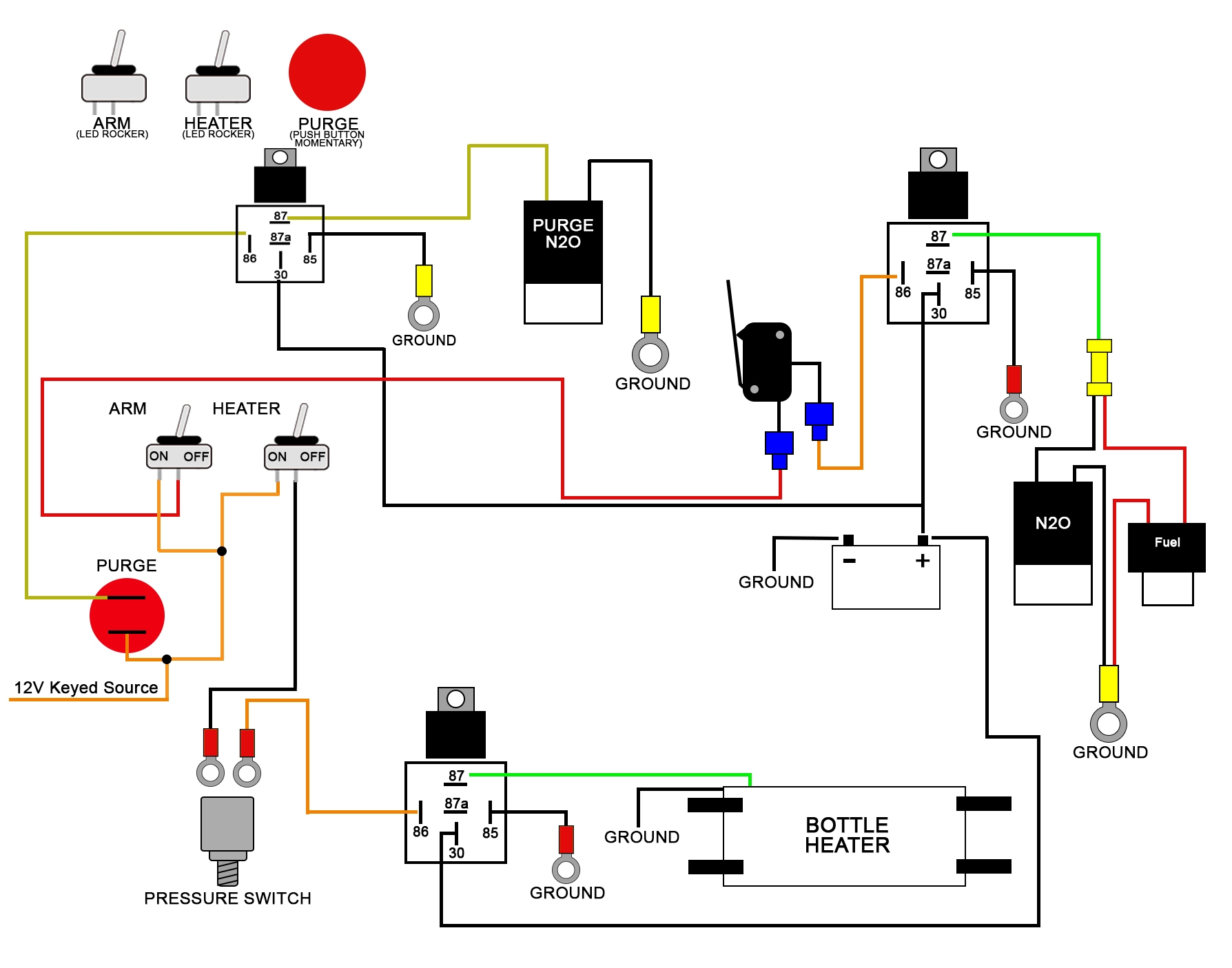 Solenoid Wiring Diagram Ford Solenoid Wiring Diagram Ford