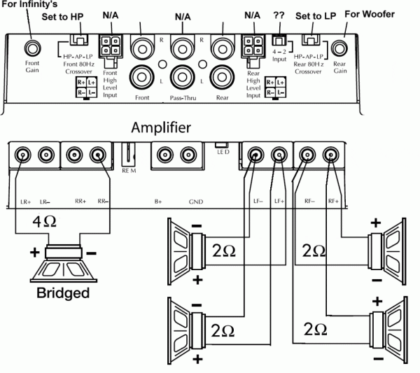 Speaker Amp Wiring Diagram