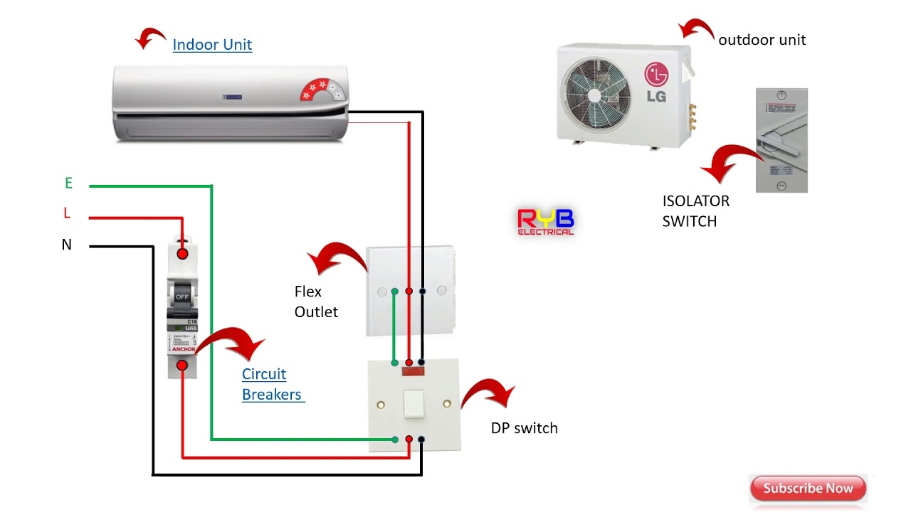 Split Ac Outdoor Unit Wiring Diagram