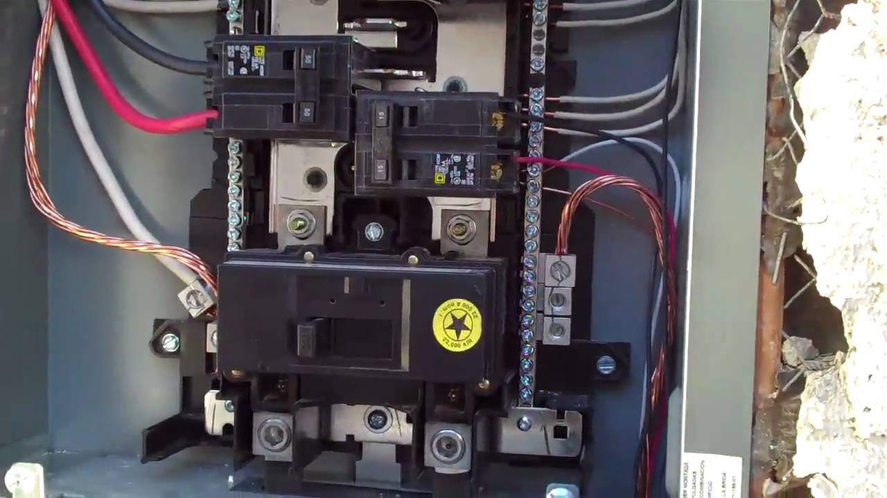 Square D 200 Amp Service Panel Wiring Diagram