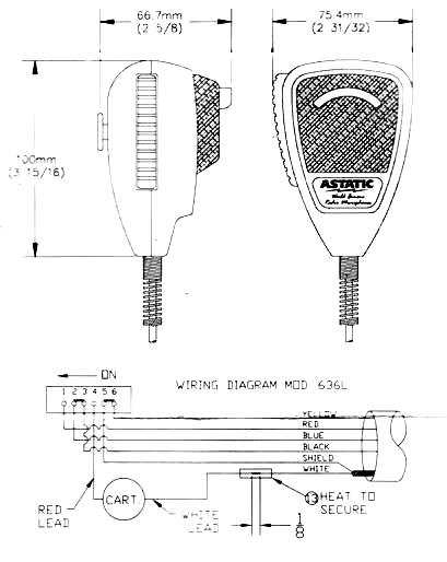 Step by Step Guide Cobra CB Mic Wiring Diagram Explained