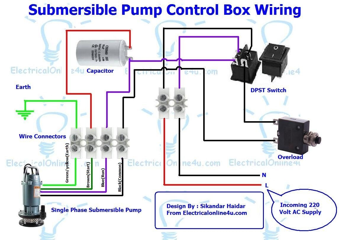 Submersible Well Pump Motor Wiring Diagram