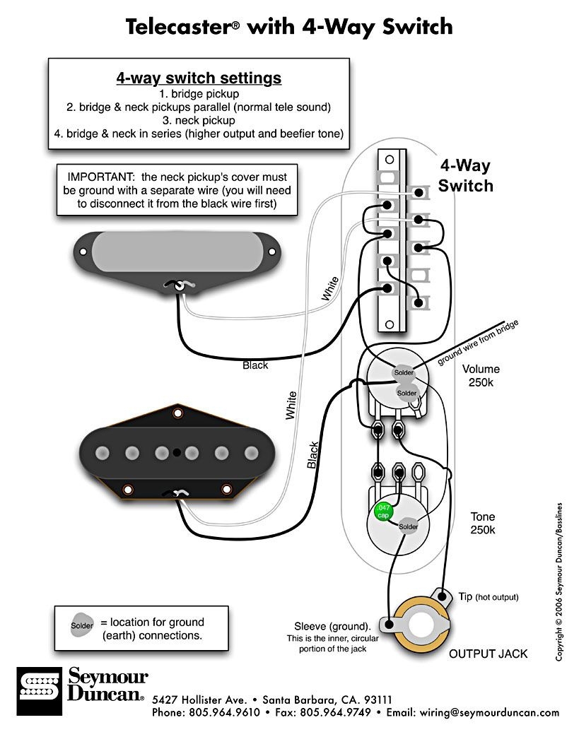 Tele Wiring Diagram Coloric