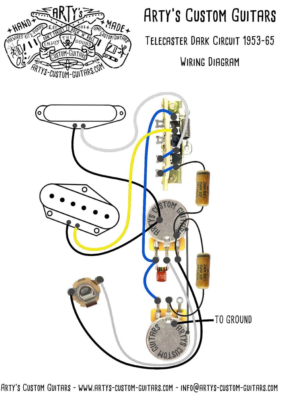 Telecaster 4 Way Wiring Diagram
