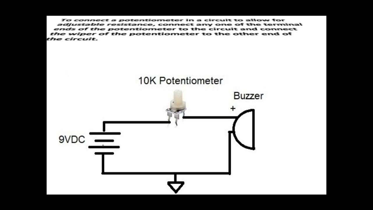 The Potentiometer And Wiring Guide Build Electronic Circuits 