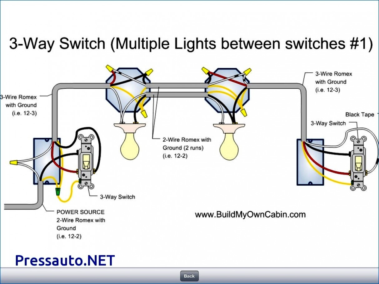 Three Way Switch Wiring Diagram 3 Switches