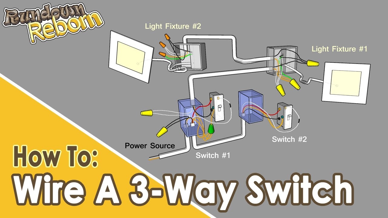 Three Way Switch Wiring Diagram Three Switches 3 way Switch