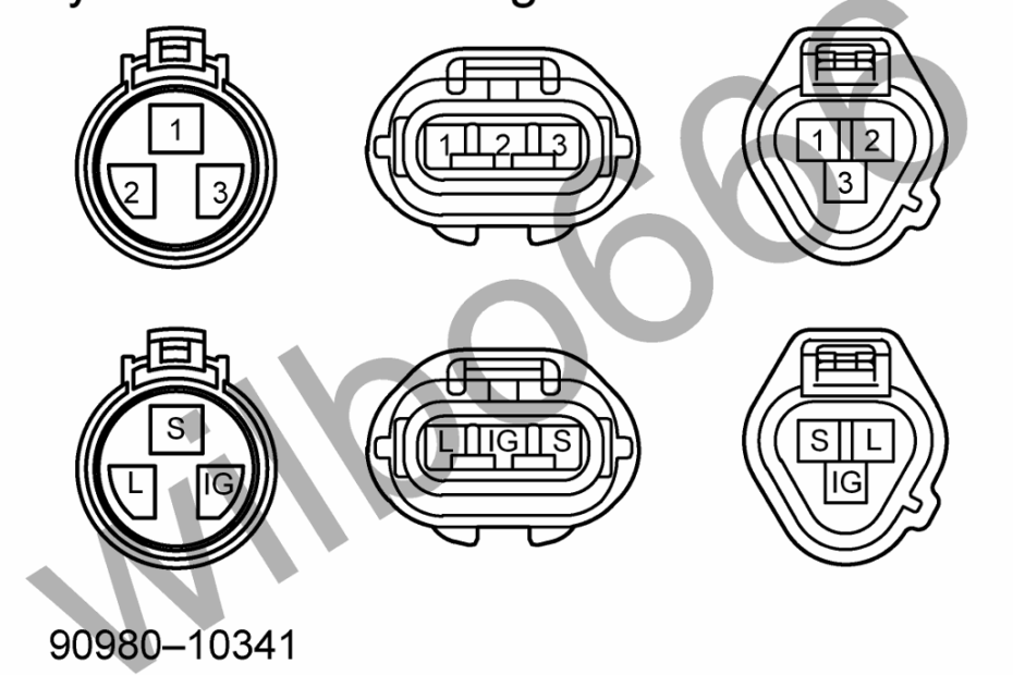 Toyota 3 Pin Alternator Wiring Diagrams Explained Moo Wiring