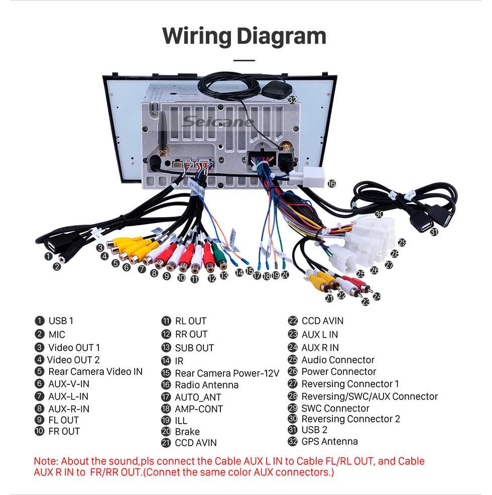 Toyota Camry Radio Wiring Color Code Guide