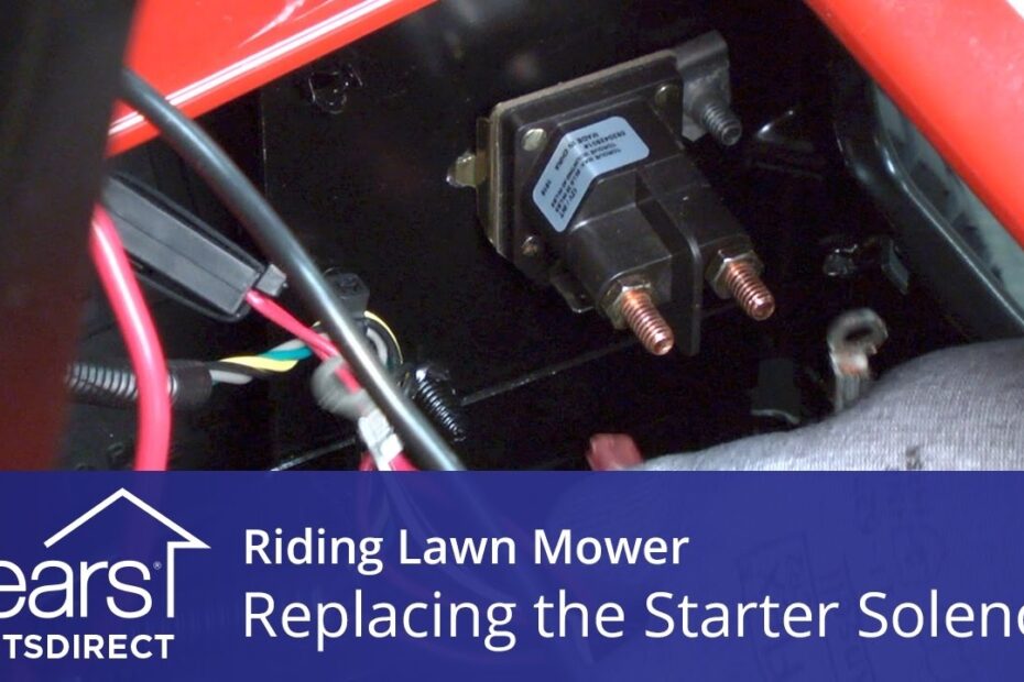 Trombetta 4 Wire Lawn Mower Starter Solenoid Wiring Diagram