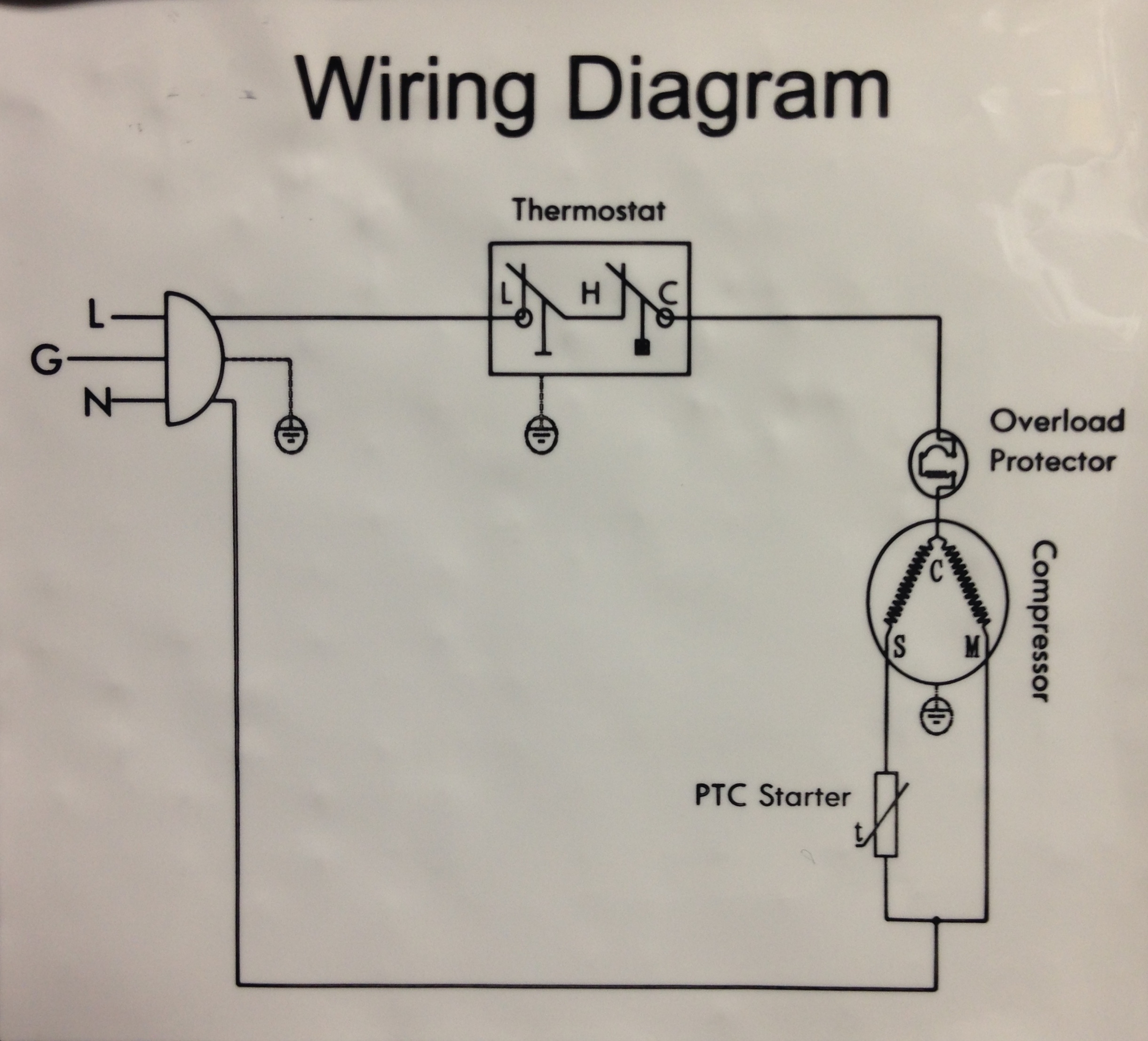 True Refrigerator Compressor Wiring Diagram