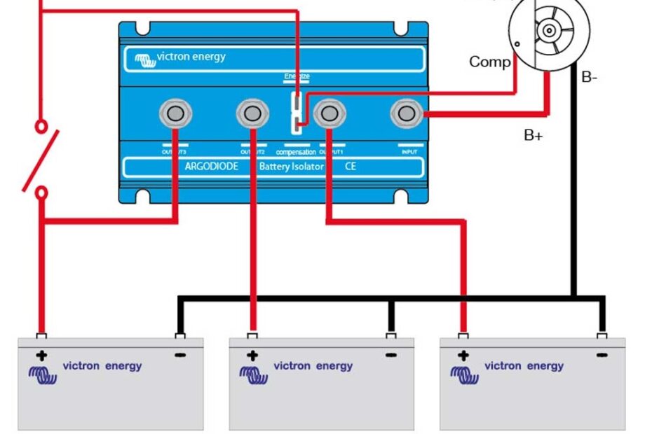 Understanding A Dual Battery Isolator Wiring Diagram Moo Wiring