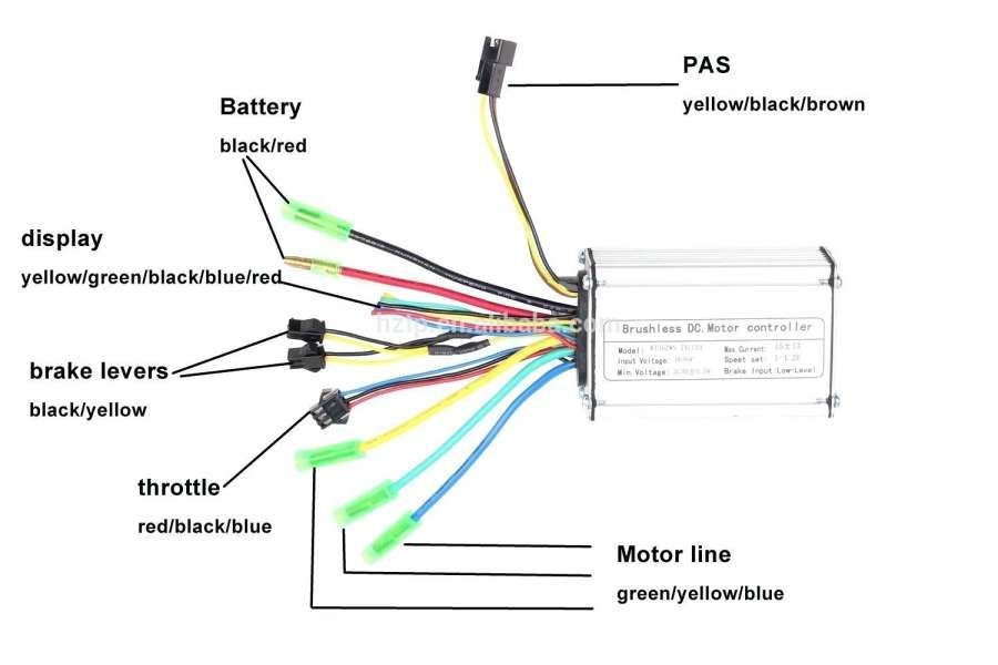 Understanding Schematic E Bike Controller Wiring Diagrams Moo Wiring