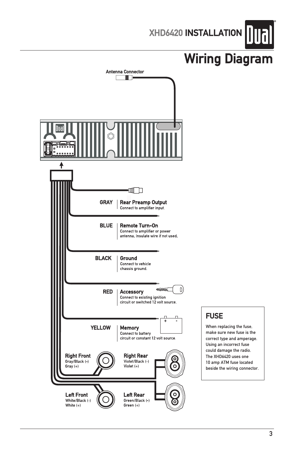 Understanding The Dual Xvm279Bt Wiring Harness Diagram Moo Wiring