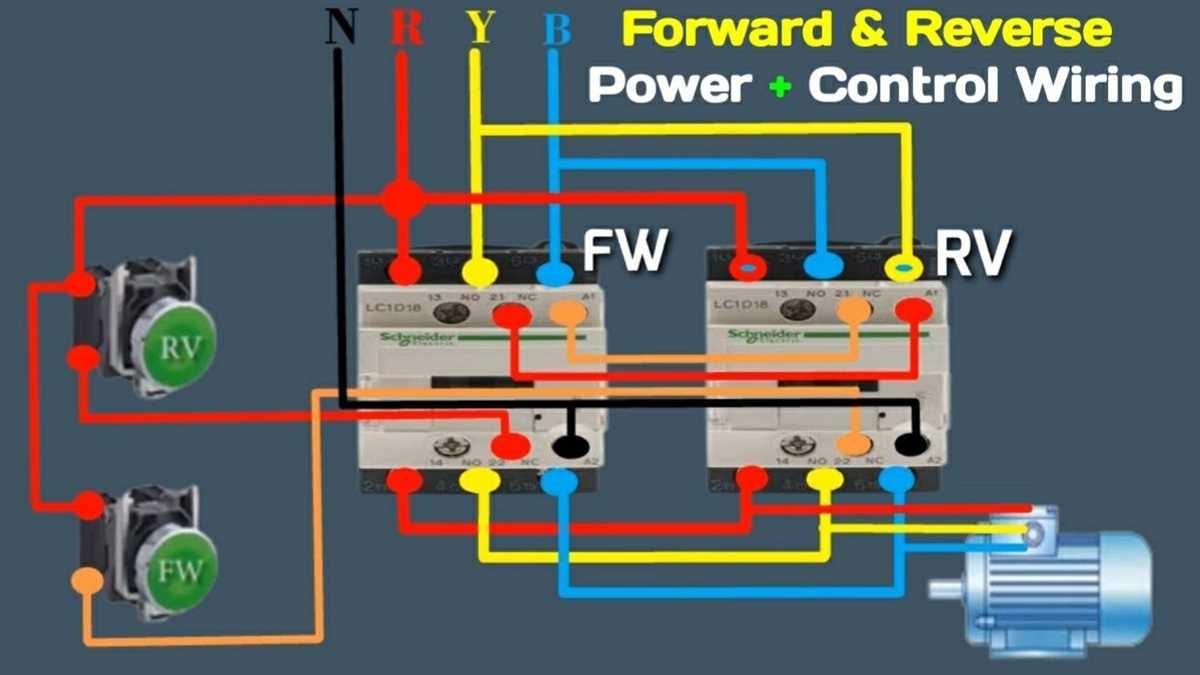 Understanding The Wiring Diagram For Forward Reverse Contactor
