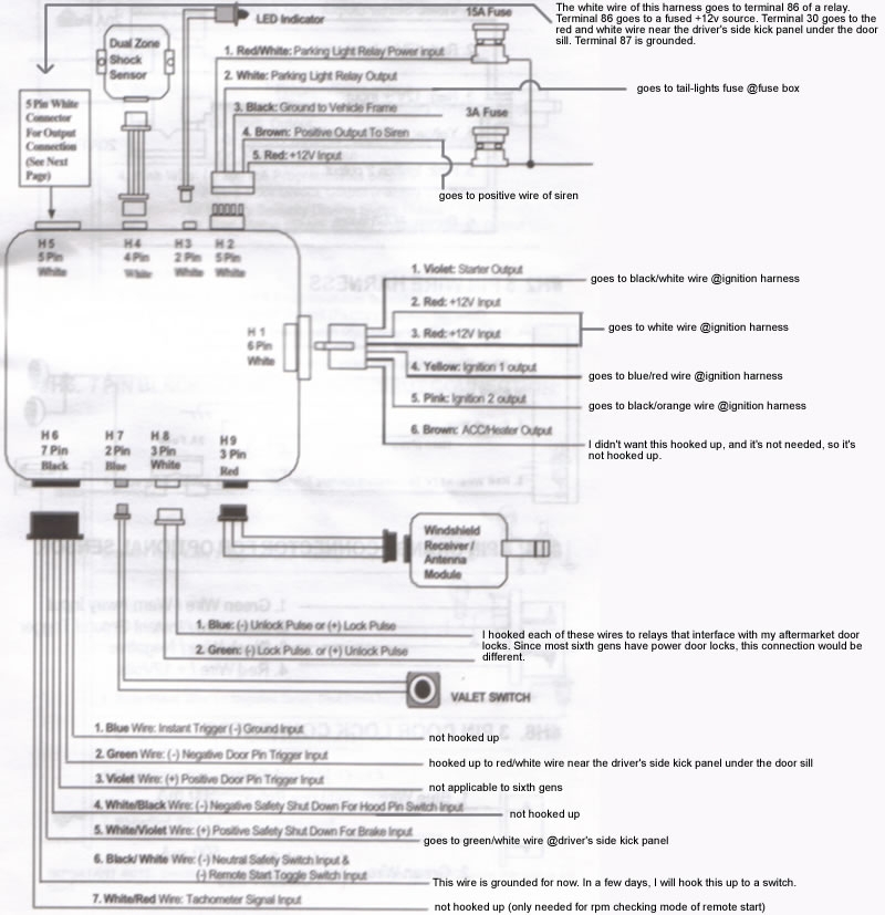 Vehicle Wiring Diagrams For Remote Starts