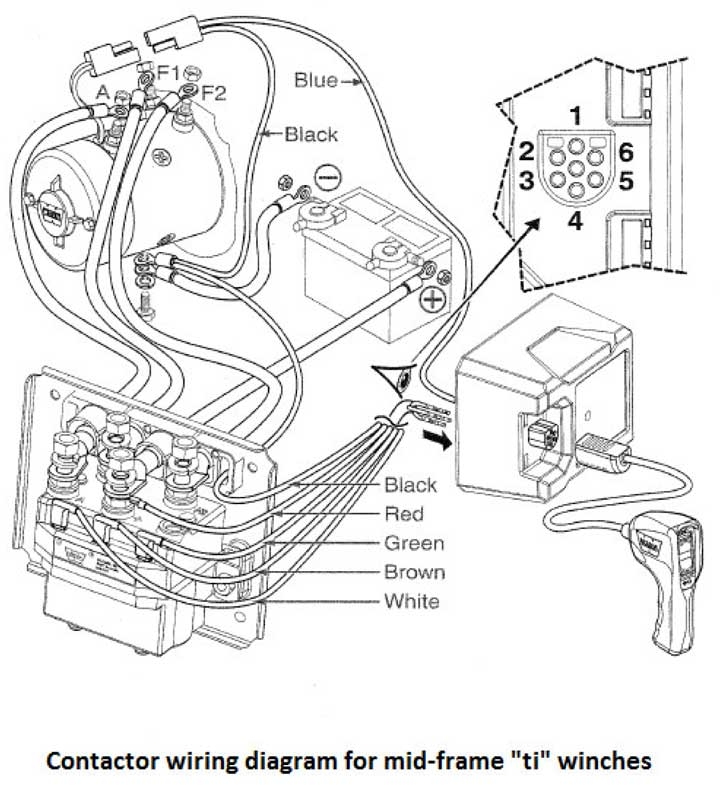 Warn Winch M12000 Wiring Diagram