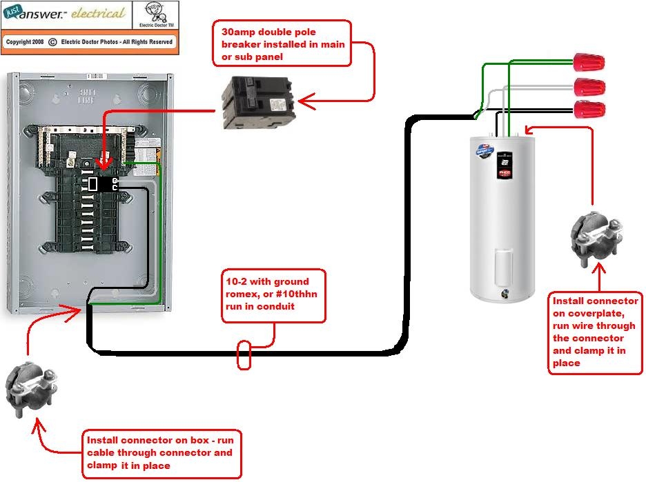 Water Heater Wiring Diagram At Bertha Messina Blog