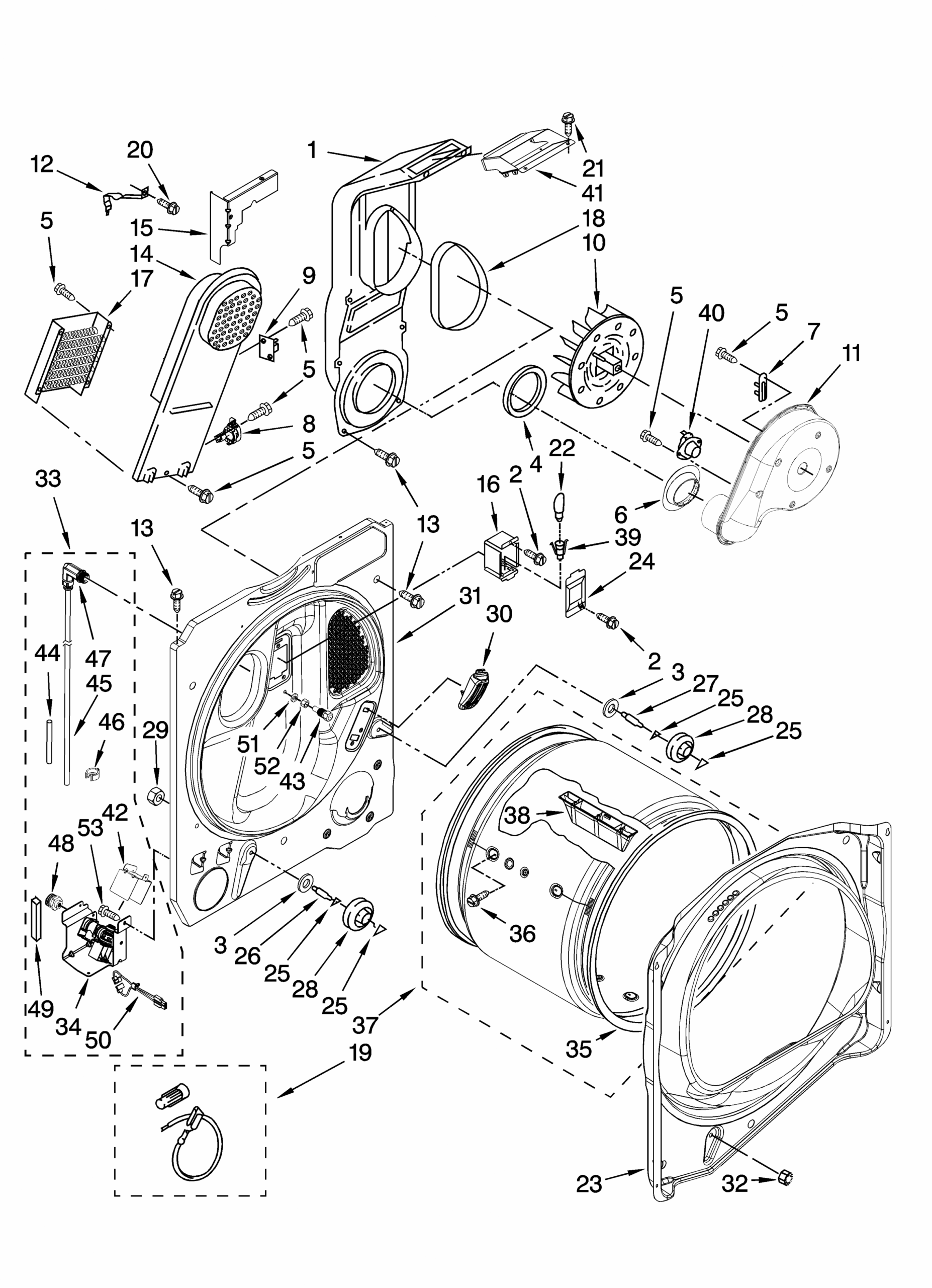 Whirlpool Dryer Wed5100Vq1 Wiring Diagram Manual E Books Whirlpool 