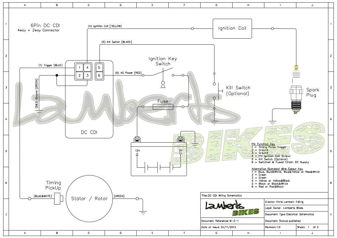 Wires And Connections Unraveling The 6 Pin DC CDI Wiring Diagram