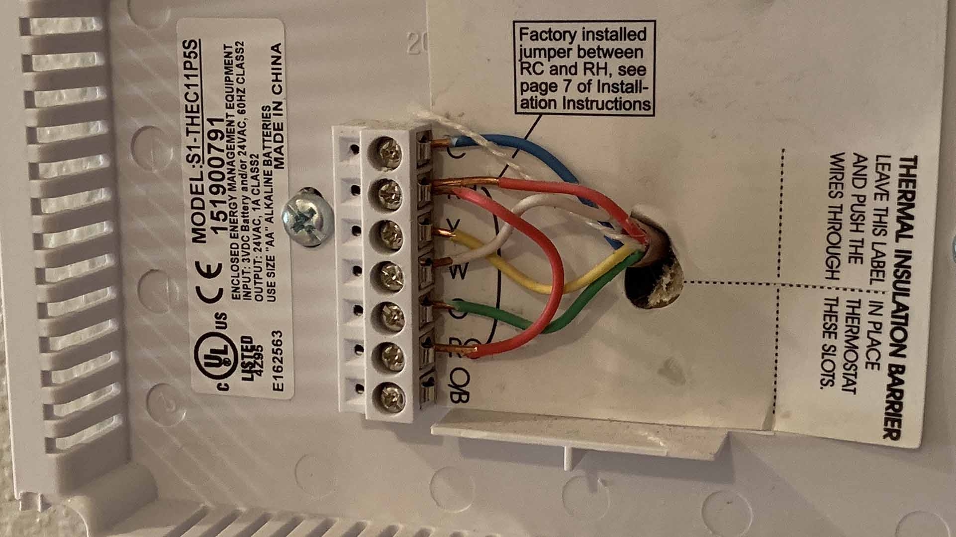 Wiring A Thermostat For Ac And Heat Wiring A Thermostat For Ac And Heat