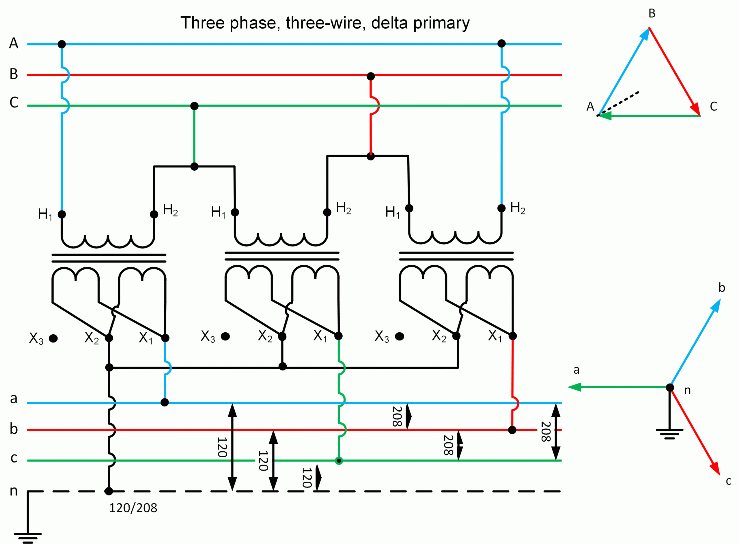 Wiring And Transformer Connection Diagram