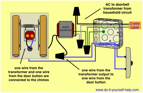 Wiring Diagram Doorbell Transformer