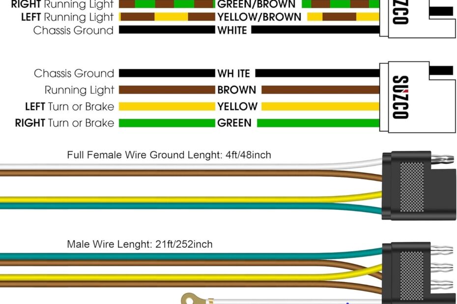Wiring Diagram For 12 Pin Flat Trailer Plug Wiring Diagram