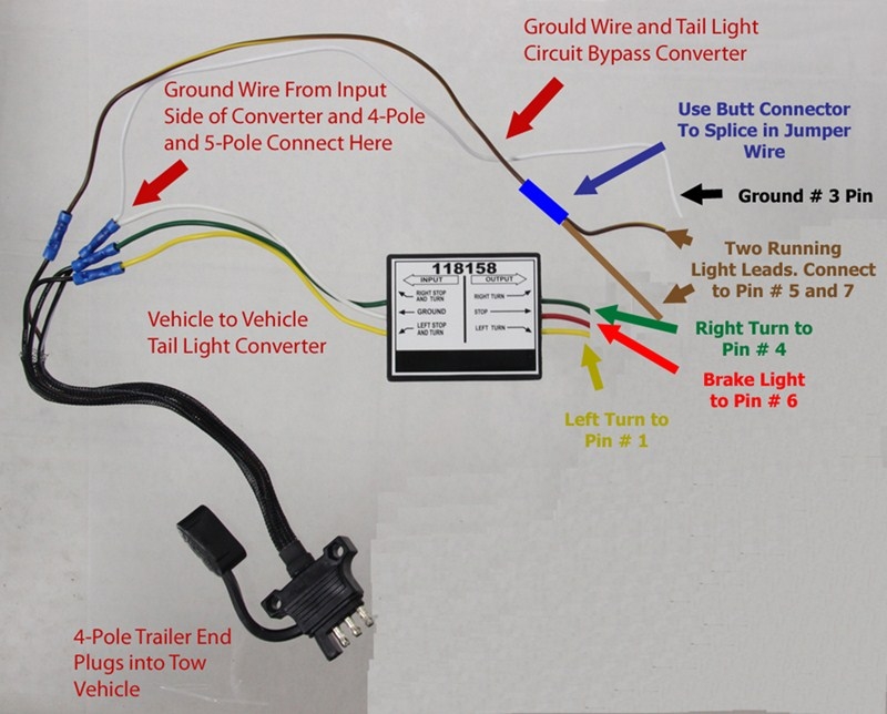 Wiring Diagram For A 4 Prong Trailer Plug Database Wiring Diagram 