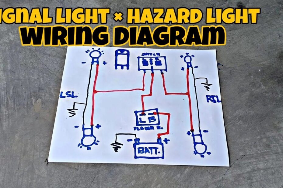 Wiring Diagram For Hazard Warning Lights Unique Simple Switch Wiring