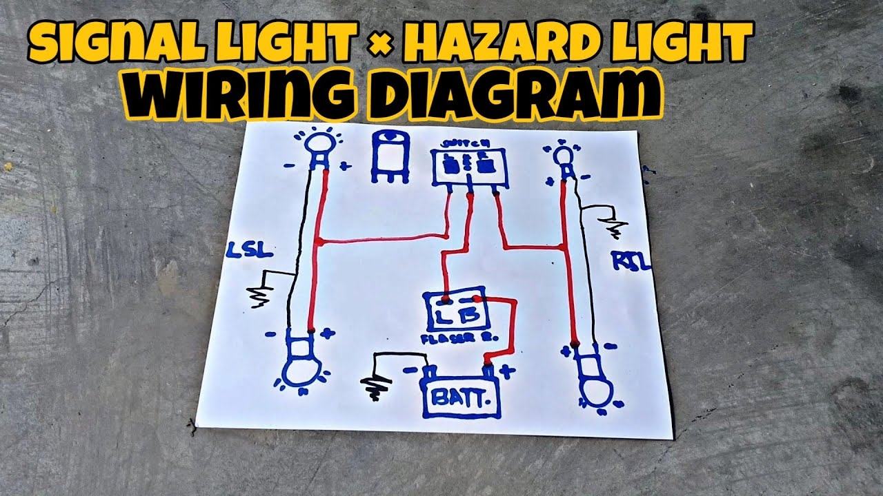 Wiring Diagram For Hazard Warning Lights Unique Simple Switch Wiring 