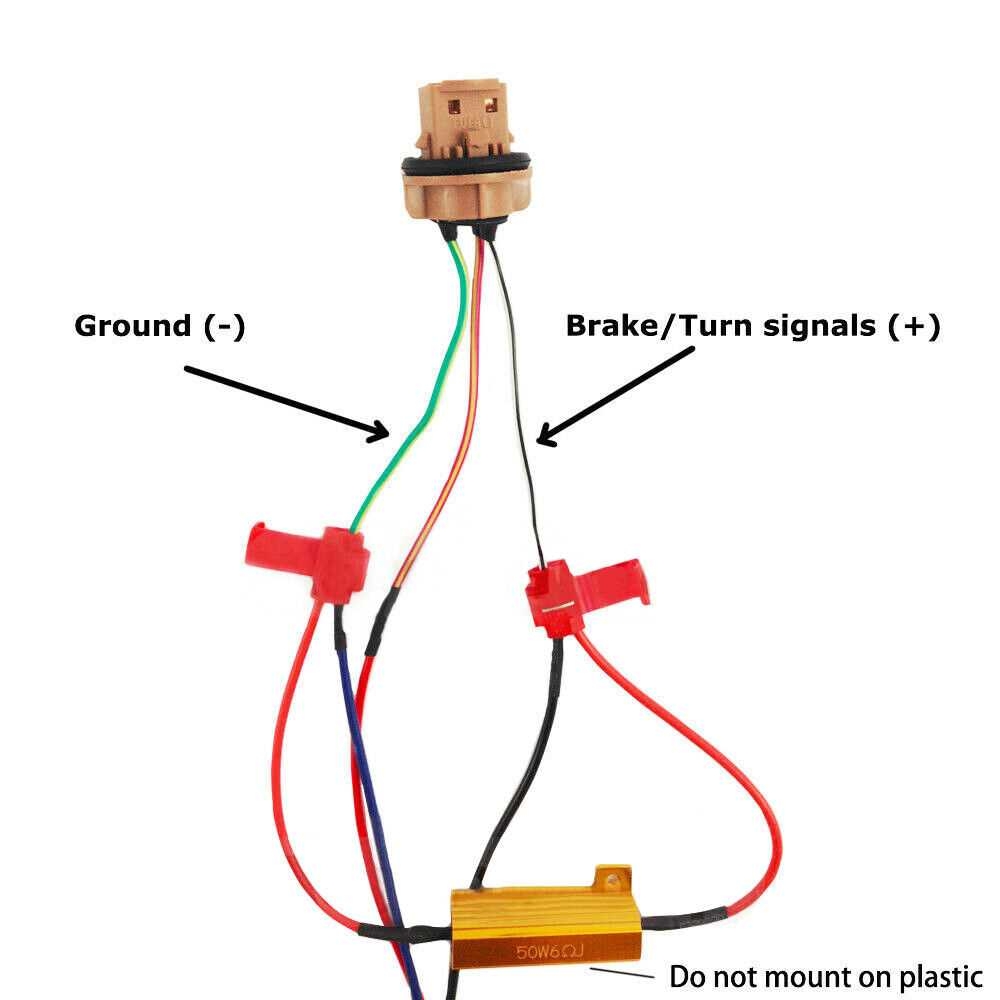 Wiring Diagram For LED Turn Signal Resistor