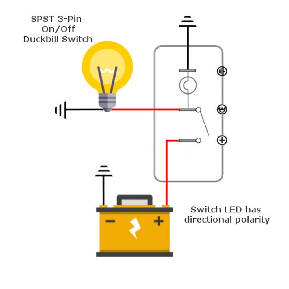 Wiring Diagram For Lighted Toggle Switch Wiring Diagram