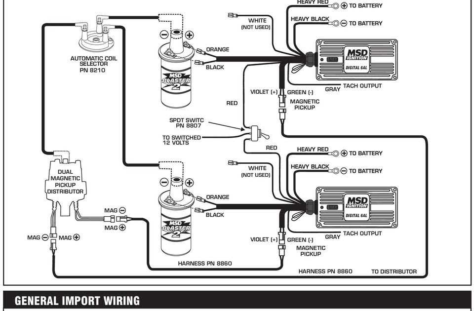 Wiring Diagram For Msd 6a Ignition System
