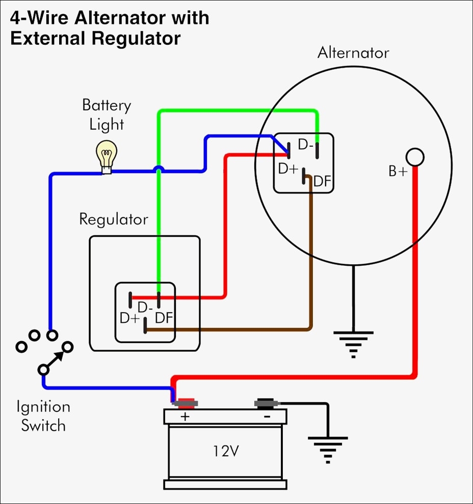 Wiring Diagram For One Wire Alternator