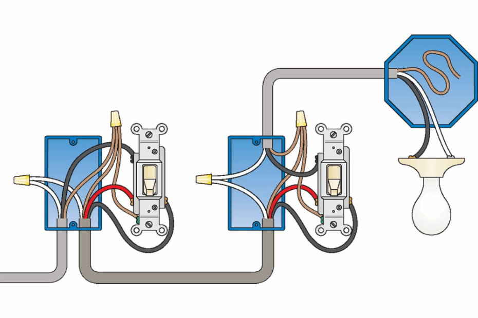 Wiring Diagram Light Switch 3 Way