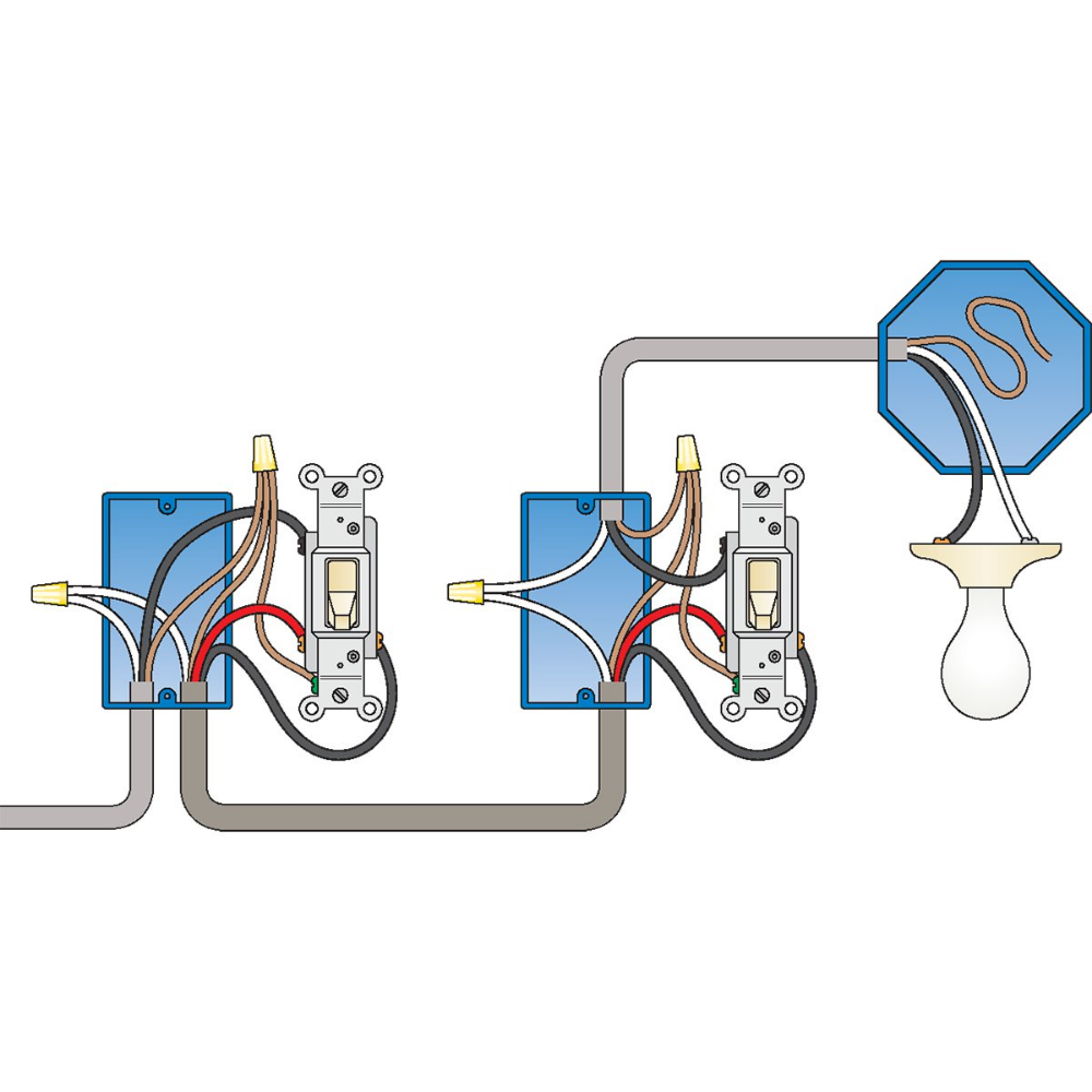 Wiring Diagram Light Switch 3 Way