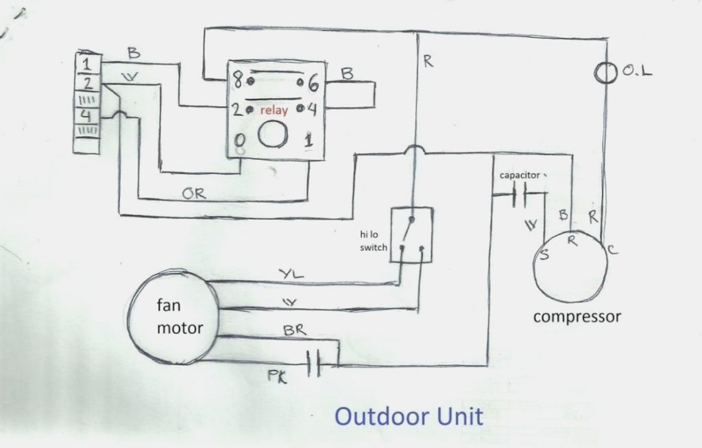 Wiring Diagram Of Split Type Aircon Wiring Diagram Detailed Ac 
