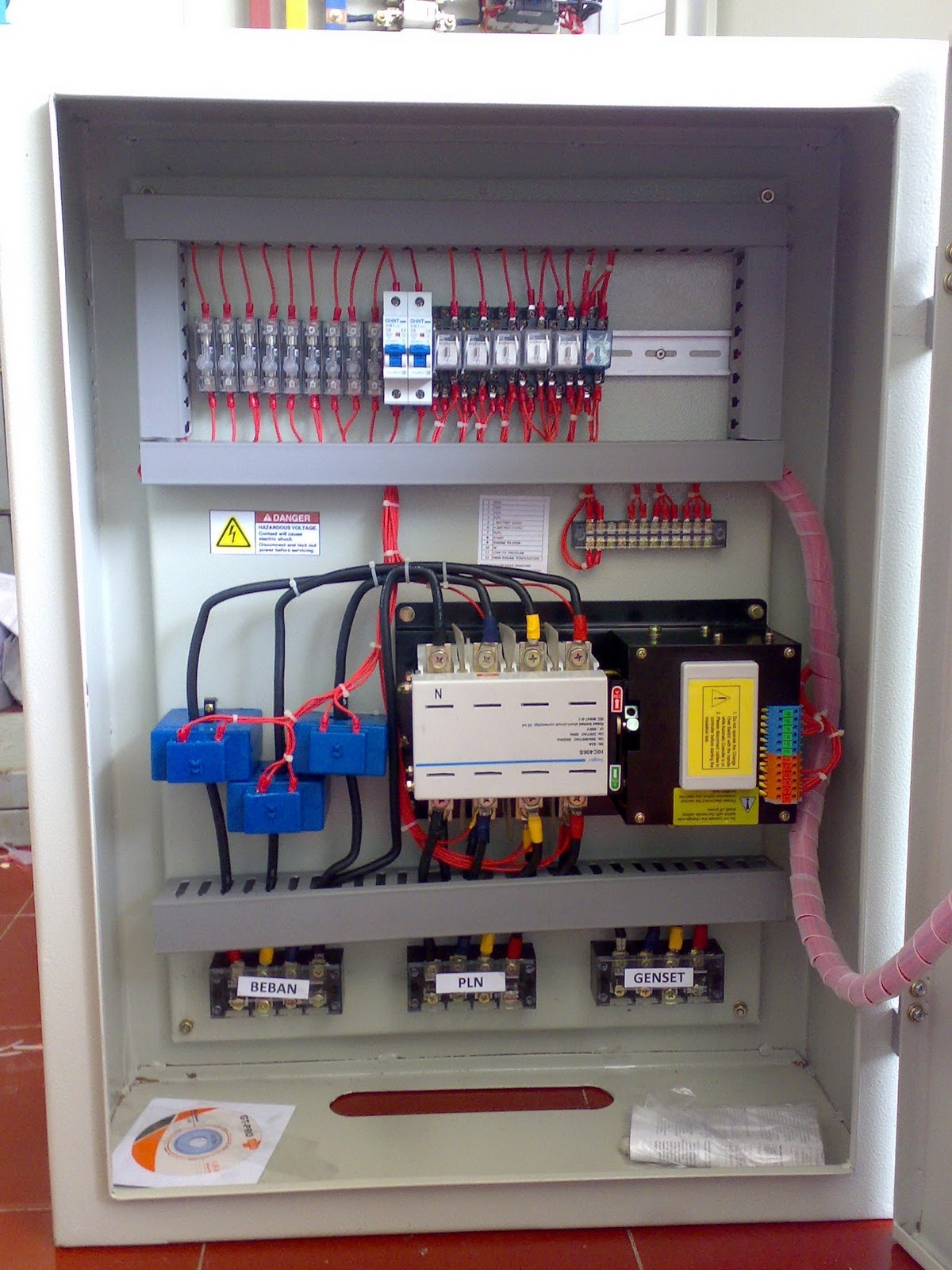 Wiring Diagram Sinkron Genset