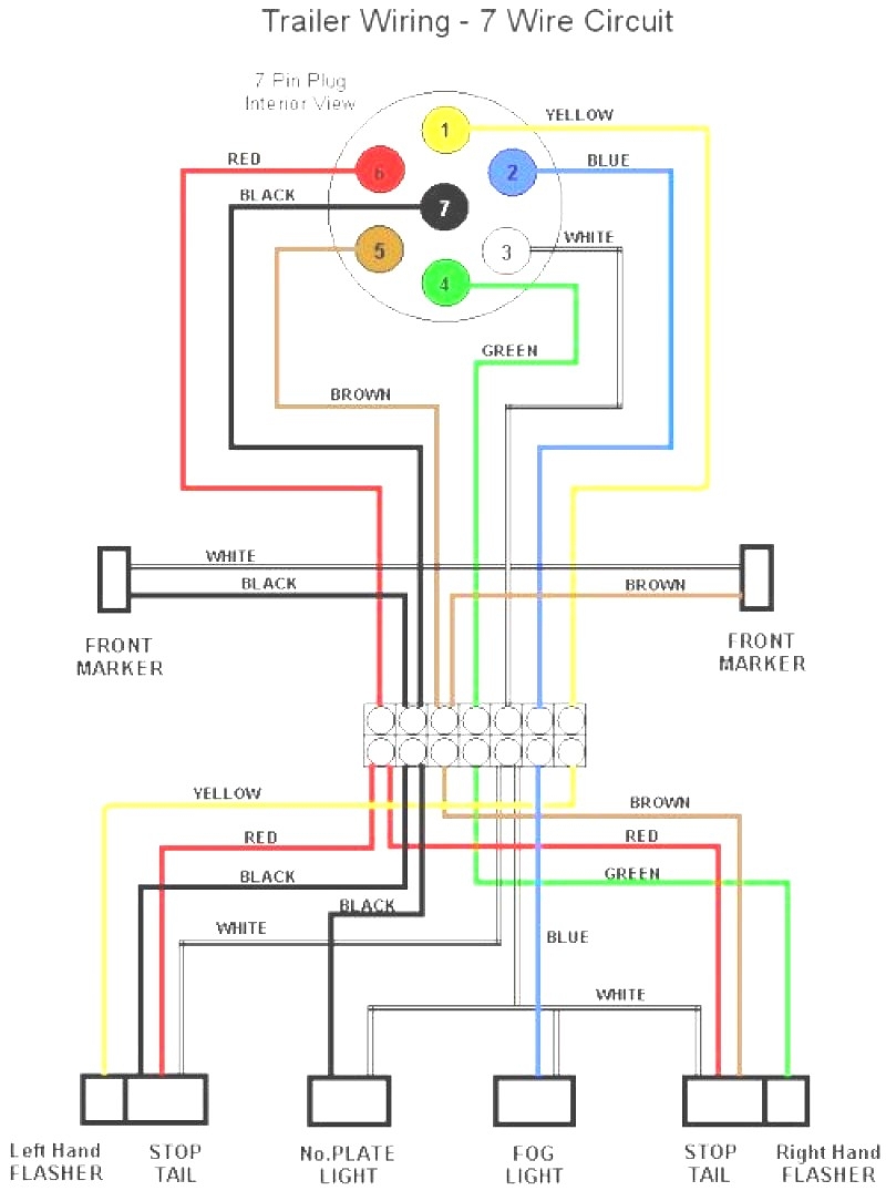 Wiring Led Trailer Lights Diagram