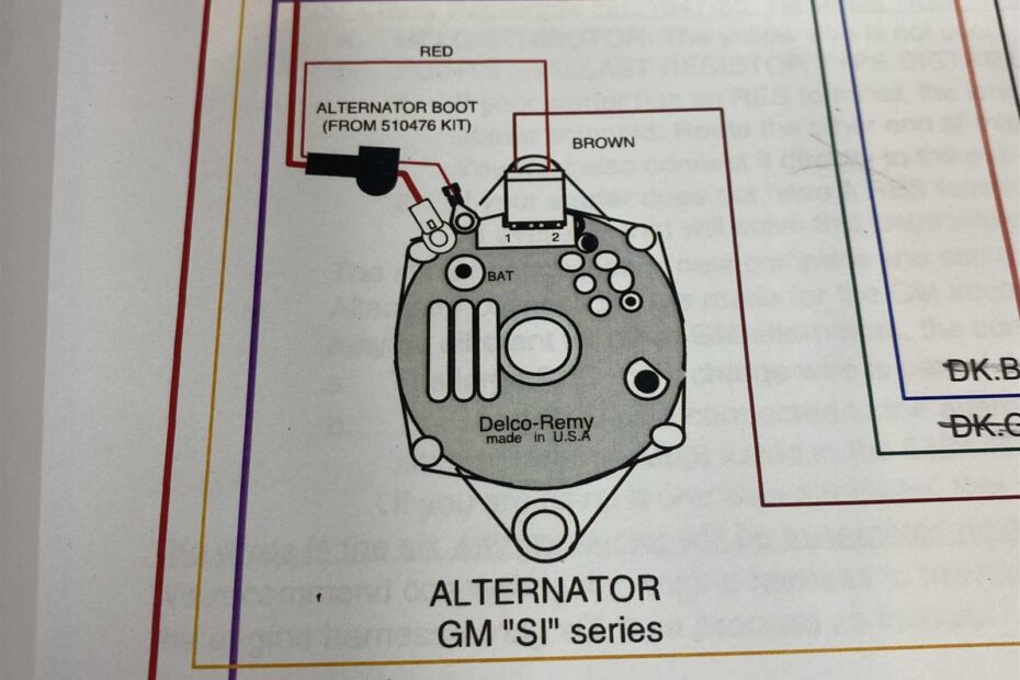 Wiring One Wire Alternator Diagram Guide