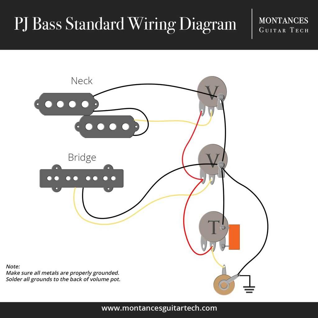Wiring Schematic For Fender Precision Bass